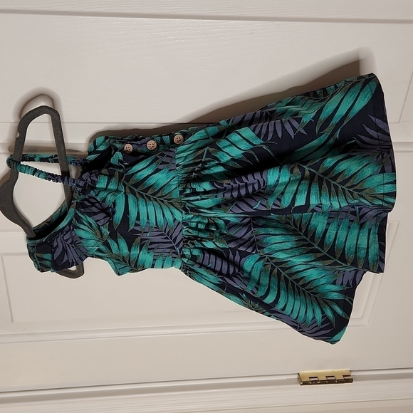 Oshkosh Genuine Kids Palm Print Dress Size 12 months - Picture 2 of 10